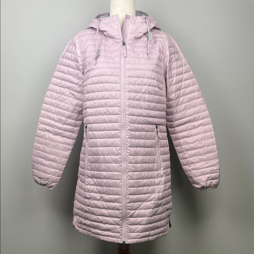 Eddie Bauer Palouse Down Parka Pale‎ Lavender SZ S